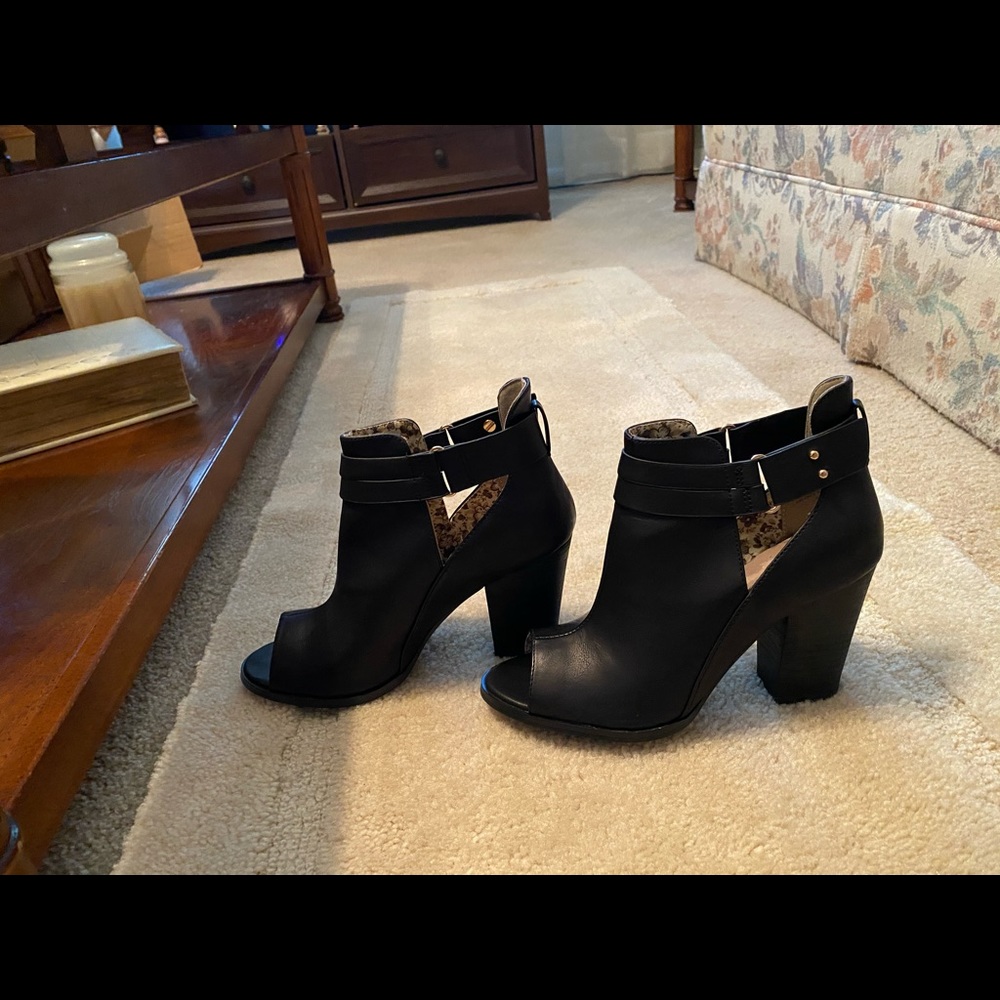 Black booties